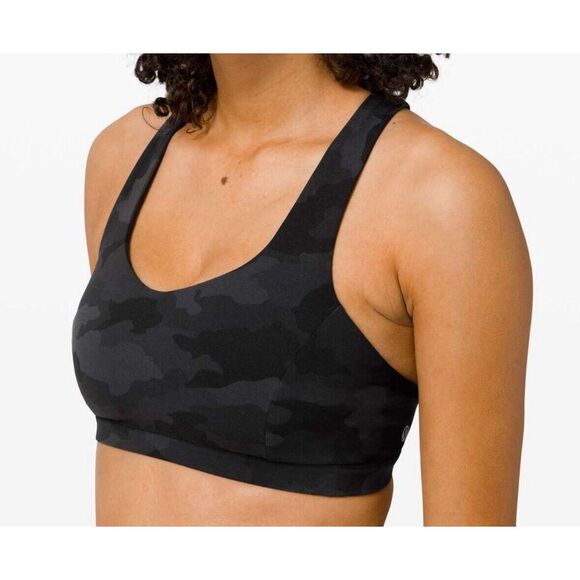 lululemon athletica Other - Lululemon Women's Free To Be Serene Bra Size 12 Light Support C/D Cup Camo